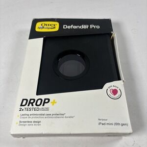 New OtterBox Defender Pro Series Tablet Case for Apple iPad Mini 6th Gen - Black